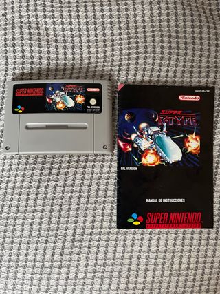 Super Nintendo Super R-Type PAL Version