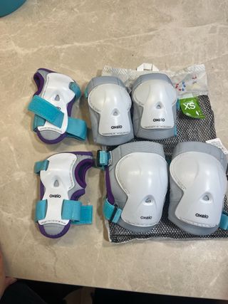 Patines Oxelo T.32-35 + Accesorios