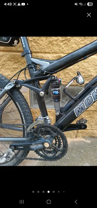 Bicicleta Mondraker Talla S Cuadro carbono