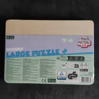 2 Puzzles Madera Animales y Vehículos