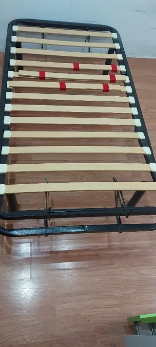 2 Somier articulado metálico y madera
