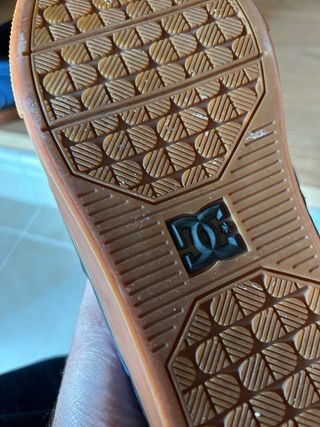 Zapatillas DC Shoes Skate Azul Marrón VINTAGE