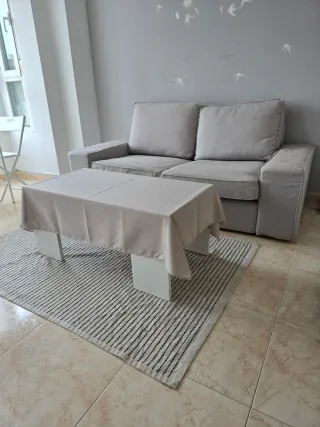 Sofá Ikea 2 plazas gris