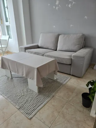 Sofá Ikea 2 plazas gris