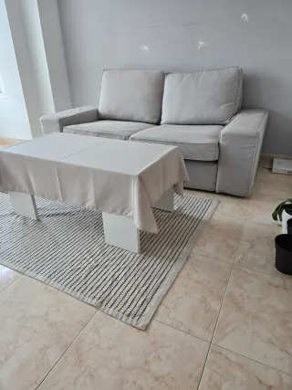 Sofá Ikea 2 plazas gris