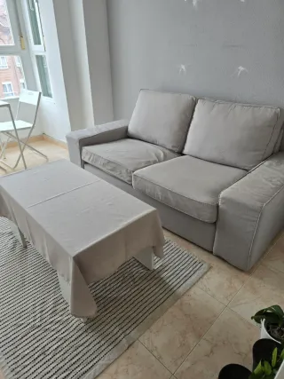 Sofá Ikea 2 plazas gris