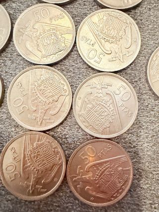 Moneda 50 Pesetas España 1957