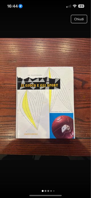 Il gioco e gli sport Zanichelli 1958