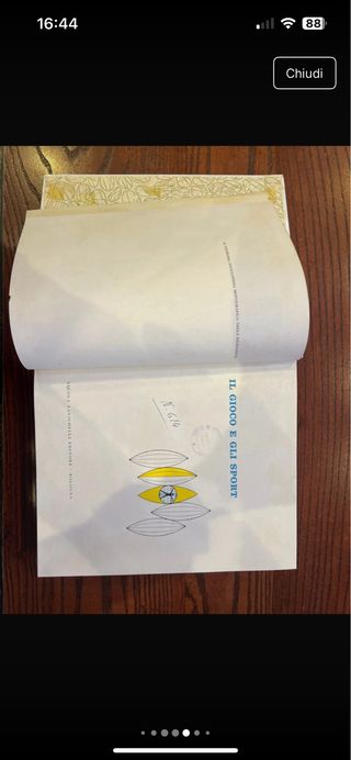 Il gioco e gli sport Zanichelli 1958