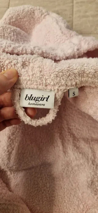 Accappatoio Blugirl rosa baby taglia S