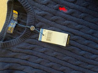 Maglione Polo Ralph Lauren Blu Navy