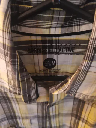 Camisa a cuadros hombre talla m