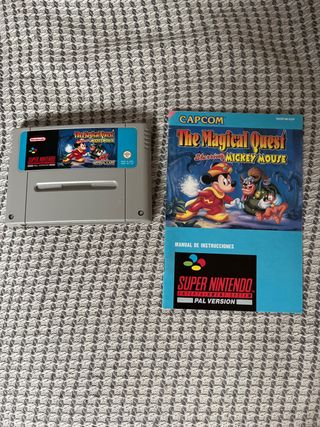 Super Nintendo The Magical Quest Capcom