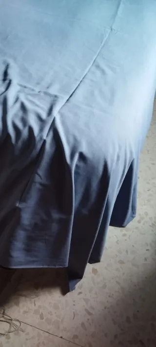 Funda Nórdica Ligera Azul/Gris