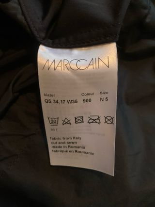 Blazer Marc Cain Negro