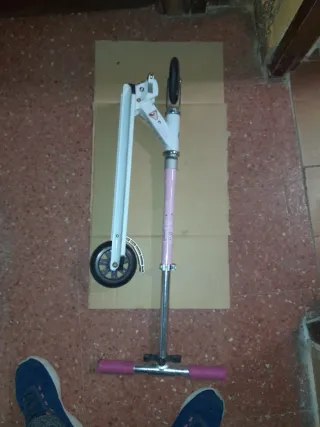 Patinete Oxelo plegable y manillar ajustable