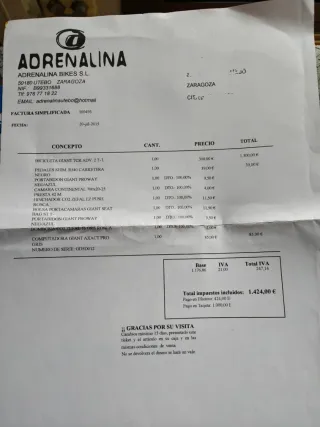 Bicicleta Giant TCR ADV. 2TL 2015