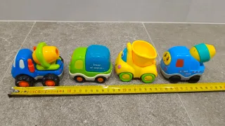 Lote 4 Camiones Construcción Bebé