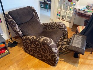 Sofá extensible chaiselonge y sillón reclinable