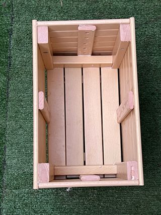 Fioriera Rialzata Legno e Plastica