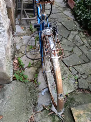 Bicicleta Orbea Vintage Carretera Azul