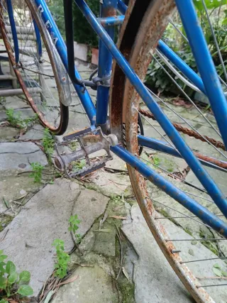 Bicicleta Orbea Vintage Carretera Azul