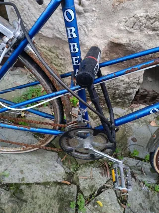 Bicicleta Orbea Vintage Carretera Azul