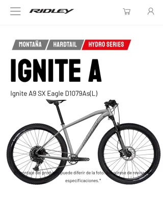 Bicicleta de Montaña Ridley Ignite A