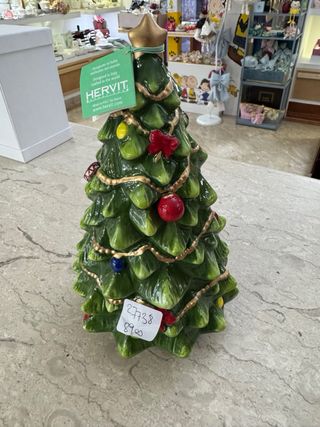 Carillon Albero Presepe Porcellana Hervit