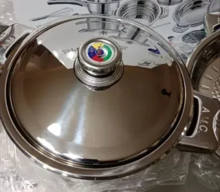 Batterie Pentole Acciaio Inox 25 Pezzi