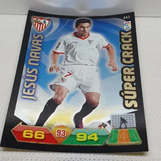 ⚽️ CROMO DE FUTBOL JESÚS NAVAS SUPER CRACK 2011-12