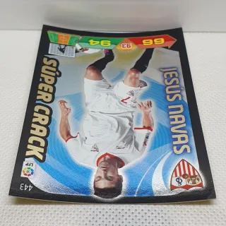 ⚽️ CROMO DE FUTBOL JESÚS NAVAS SUPER CRACK 2011-12
