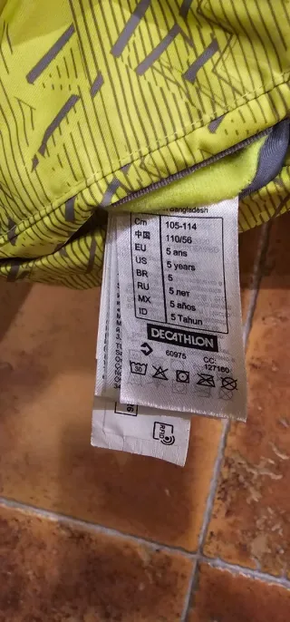 Chaqueta de esquí para niño