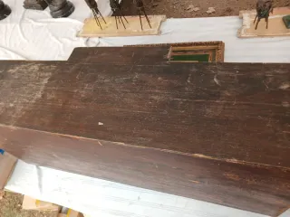 Bargueño antiguo de madera