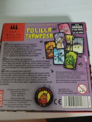 Polilla Tramposa Juego de Mesa