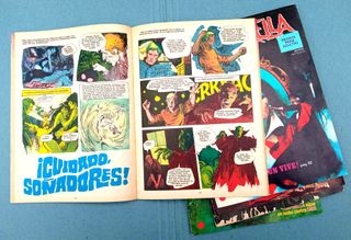 Lote 5 revistas Vampirella editorial Garbo 1975