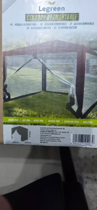 Cenador Desmontable Legreen