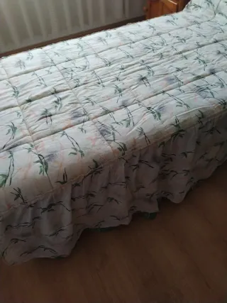 Colcha estampado floral