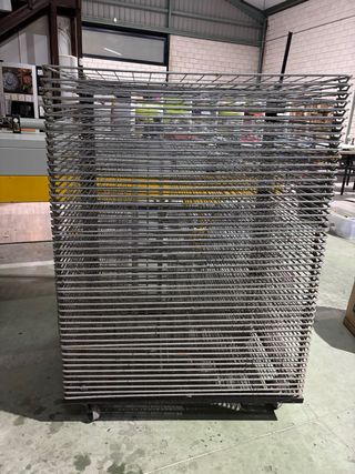 2 Rack Secado Serigrafía.