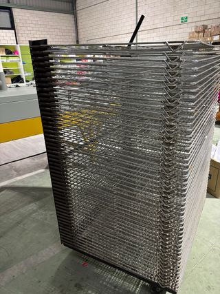 2 Rack Secado Serigrafía.