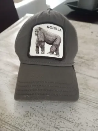 Gorra Goorin Bros Negra y Gris Gorila