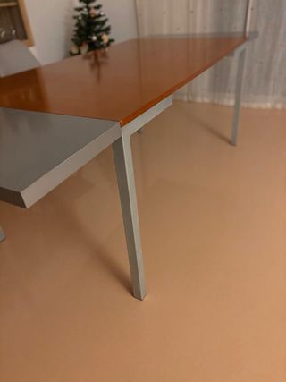 Mesa comedor extensible madera maciza de cerezo