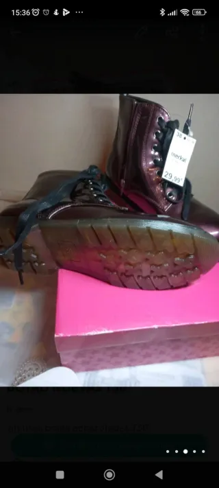 Botas Merkal T38 nuevas