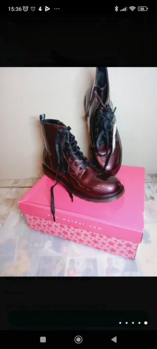 Botas Merkal T38 nuevas