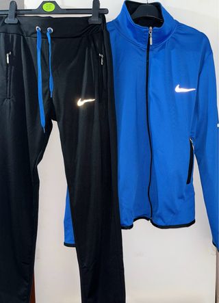 Conjunto Nike Chándal Mujer Negro y Azul