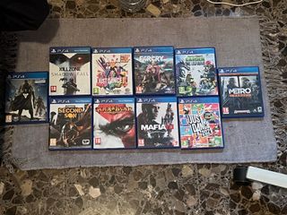 PS4 Juegos Varios (Killzone, Far Cry, Mafia, etc.)