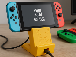Soporte Carga Nintendo Switch Pikachu