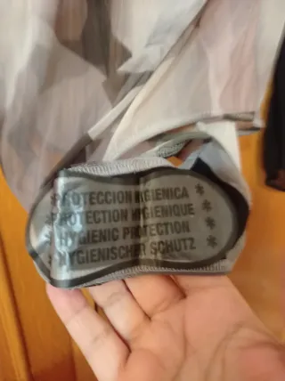 Body Transparente Flores Negro y Rosa