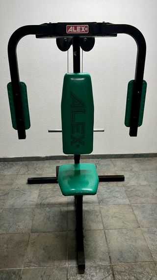 Máquina Gimnasio Alex Contractora + Remo