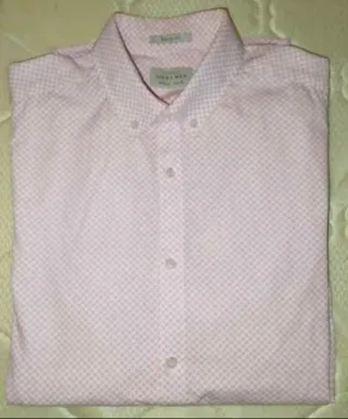 Camisa Sfera Hombre Manga Larga Estampada M/38-40